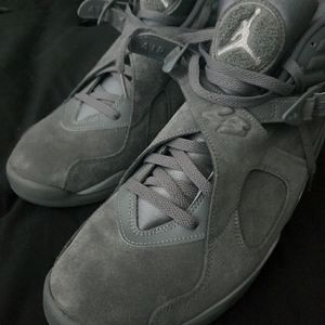 Air Retro Jordan 8s Grey